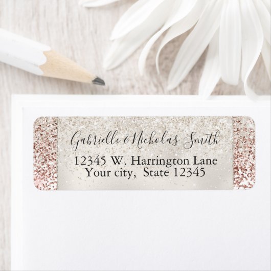 Girly Glam Elegant Rosa Glitzer Glitz (Insitu)