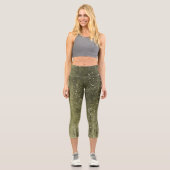 Girly Glam Glitzer Parco Civico-Ciani Hotel Colora Capri Leggings (Vorderseite)