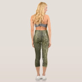 Girly Glam Glitzer Parco Civico-Ciani Hotel Colora Capri Leggings (Rückseite)