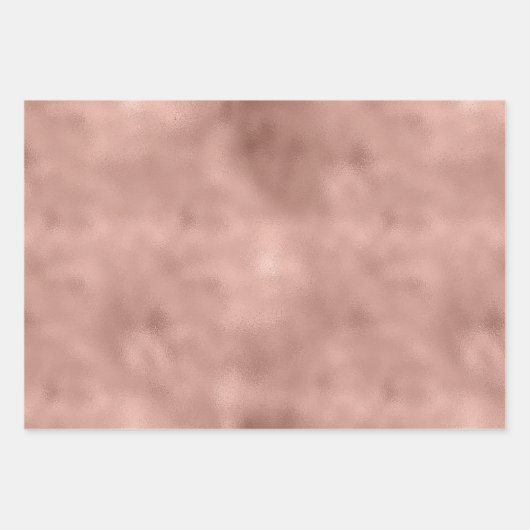 Girly Glam Gold Pink Leopard Print Geschenkpapier Set (Vorderseite 3)