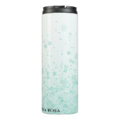 *~* Girly Glam Mermaid Glitzer Sea Thermosbecher (Rückseite)