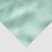 Girly Glam Mint Seidenpapier (Detail)