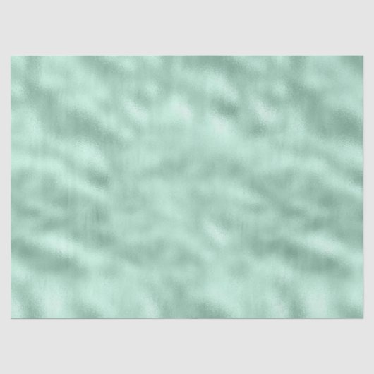 Girly Glam Mint Seidenpapier (Vorderseite)