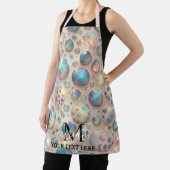 Girly Glam Opal Leopard Print All-Over Print Apron Schürze (InSitu)