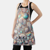 Girly Glam Opal Leopard Print All-Over Print Apron Schürze (InSitu)
