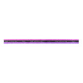 Girly Glam Pink And Purple Black Sparkly Glitter Satinband (Vorderseite)