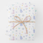 Girly Glam Rockstar Cowgirl Pop Star Party Geschenkpapier Set (Beispiel)