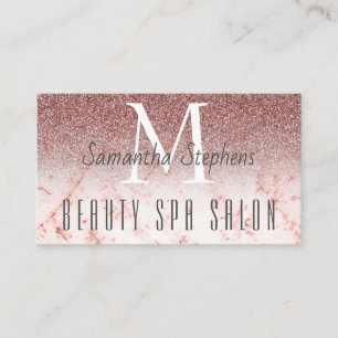 Girly Glamour Pinkish Glittering Hair WELLNESS-CEN Visitenkarte