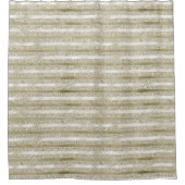 Girly Glitzy Glitzer Glam Golfer Duschvorhang (Vorderseite)