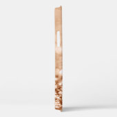 Girly Gold Glitzer Glitzern Case-Mate iPhone Hülle (Rückseite / Rechts)