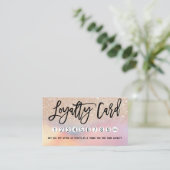 Girly Gold Glitzer Iridescent Holographic Ombre Treuekarte (Stehend Vorderseite)