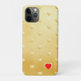 Girly Gothic Gold hört auf solider Farbe Case-Mate iPhone Hülle