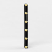 Girly Gothic Gold hört auf solider Farbe Case-Mate iPhone Hülle (Hinten/Rechts)