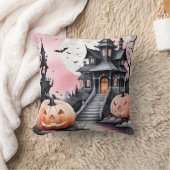 Girly Gothic Nightfall Spuk Mansion Kissen (Decke)