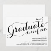 GIRLY GRAD | EINLADUNG DER BILDUNGSPARTEI 2013 (Vorne/Hinten)