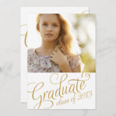 GIRLY GRAD | EINLADUNG DER SCHULAGSPARTEI (Vorne/Hinten)