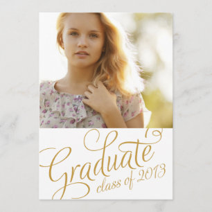 GIRLY GRAD EINLADUNG DER SCHULAGSPARTEI