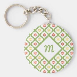 Girly Green Quatrefolien Niedliche Milchprodukte u Schlüsselanhänger