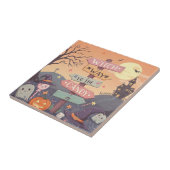 Girly Halloween - Hexenweg zur Candy Fliese (Seite)