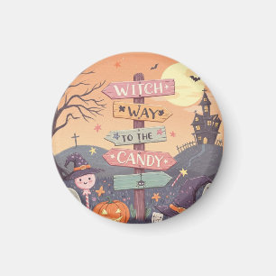 Girly Halloween - Hexenweg zur Candy Magnet
