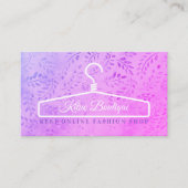 Girly Hanger Visitenkarte (Vorderseite)