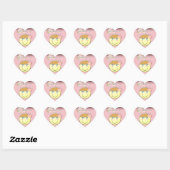 Girly Heart Stickers (Blatt)
