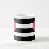 Girly Herz-Kaffee-Tasse Kaffeetasse (Mittel)