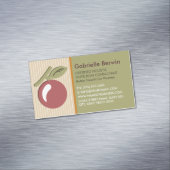 Girly holistische magnetische visitenkarte (Beispiel)