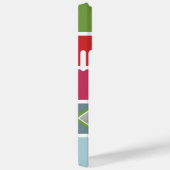 Girly Horizontal Stripes with photo Case-Mate iPhone Hülle (Rückseite / Rechts)