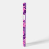 Girly Hot Pink Camouflage Case-Mate iPhone Hülle (Rückseite / Rechts)