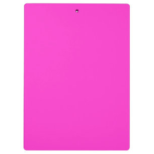 Girly Hot Pink Farbe Hintergrund Anpassen Sie es! Klemmbrett