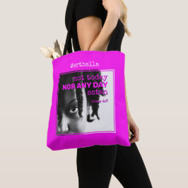 Girly Hot Pink heißt heute nicht SATAN Tote Bag Tasche