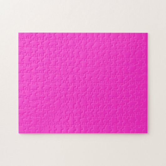 Girly Hot Pink Puzzle (Horizontal)