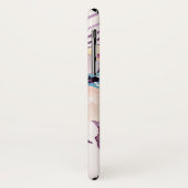 Girly, hübsche, Pastellwasser-FarbBlumen Case-Mate iPhone Hülle (Hinten/Links)