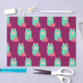 Girly Lama Emoji Seidenpapier (Handwerk)