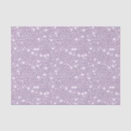 Girly Lavender Glitter Sparkle Birthday Seidenpapier