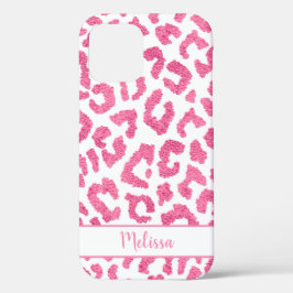 Girly Leopard Animal Print Muster Personalisiert Case-Mate iPhone Hülle