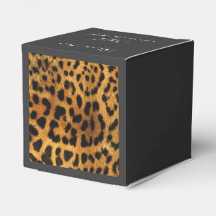 girly Leoparddruck des wilden SafaritierGepards Geschenkschachtel
