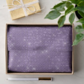 Girly Lila Glitzy Sparkle Seidenpapier (Geschenk)