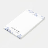 Girly Lila Lavender Butterflies Post-it Klebezettel (angewinkelt)