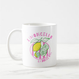 Girly Limoncello– La Dolce Vita Pink Kaffeetasse