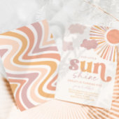 Girly Little Sunshine Einladung zum Geburtstag