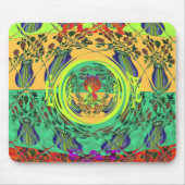 Girly Lovely Floral Mousepad (Vorne)