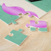 Girly Makeup Beauty Stripes Puzzle (Seite)