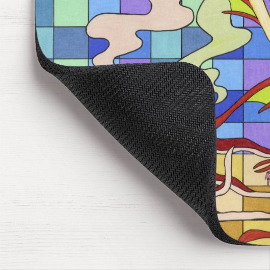 girly Meerjungfrau Mousepad (Ecke)