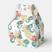 Girly Mermaid Pattern Geschenkschachtel (Vorderseite)