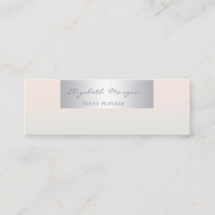 Girly Modern Beruflich Charming Mini Visitenkarte