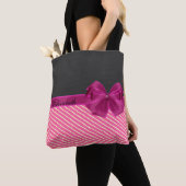Girly Modern Chic Stripes Personalisiert Tasche (Von Nahem)