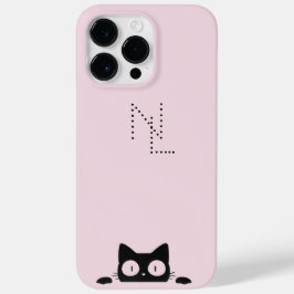 Girly Monogram Minimalist Case-Mate iPhone 14 Pro Max Hülle