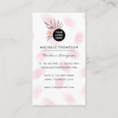 Girly New York Fashion Designer Visitenkarte (Rückseite)